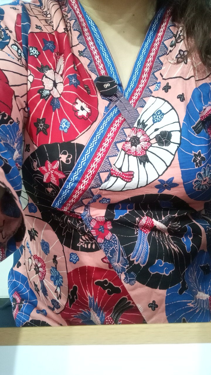 Kawai - Long Kyoto Top / Atasan Batik Wanita Lengan Panjang