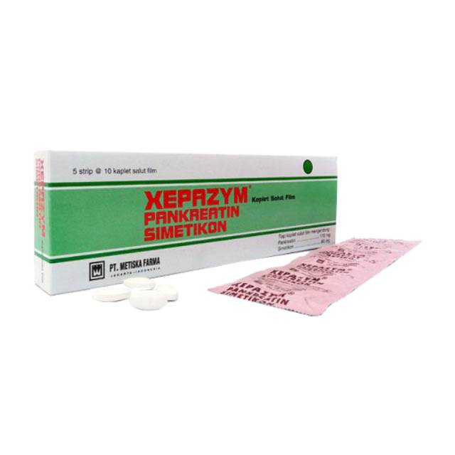 Xepazym Enzym Pencernaan - Obat kembung