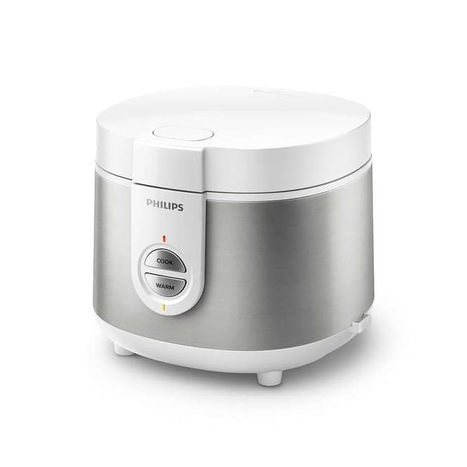HWV PHILIPS RICE COOKER 1 LITER 3IN1 - HD3126 SILVER PW