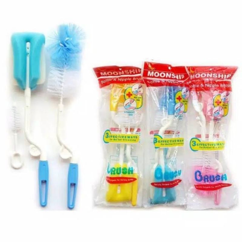 MOONSHIP BOTTLE NIPPLE BRUSH | SIKAT BOTOL