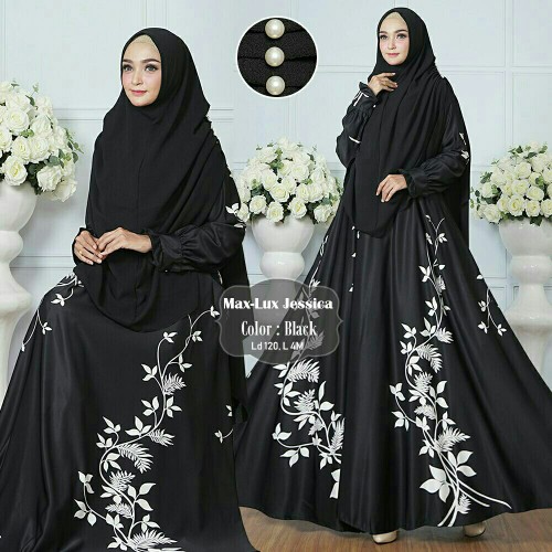 HOT PRODUK set baju muslim maxmara jessi fashion wanita gamis maxi dres