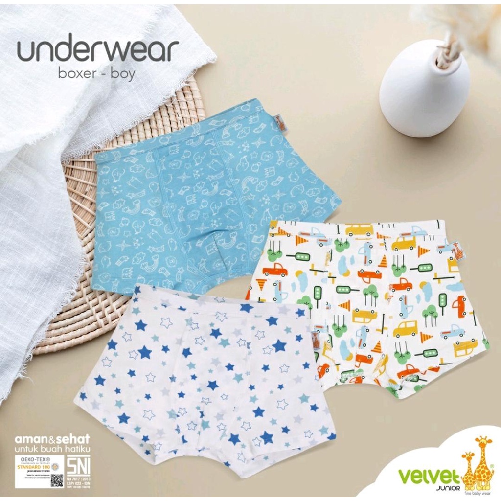 VELVET UNDERWEAR GIRL &amp; BOY / CELANA DALAM ANAK