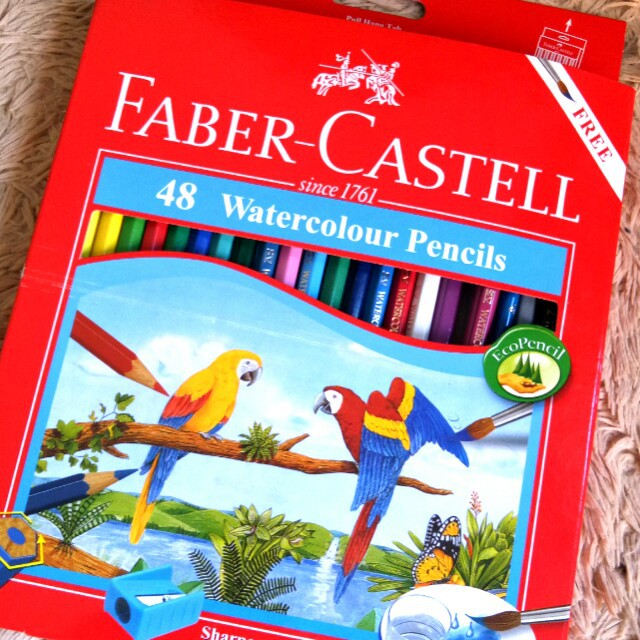 

Pensil Warna Faber-Castell 48 Watercolour Pencils