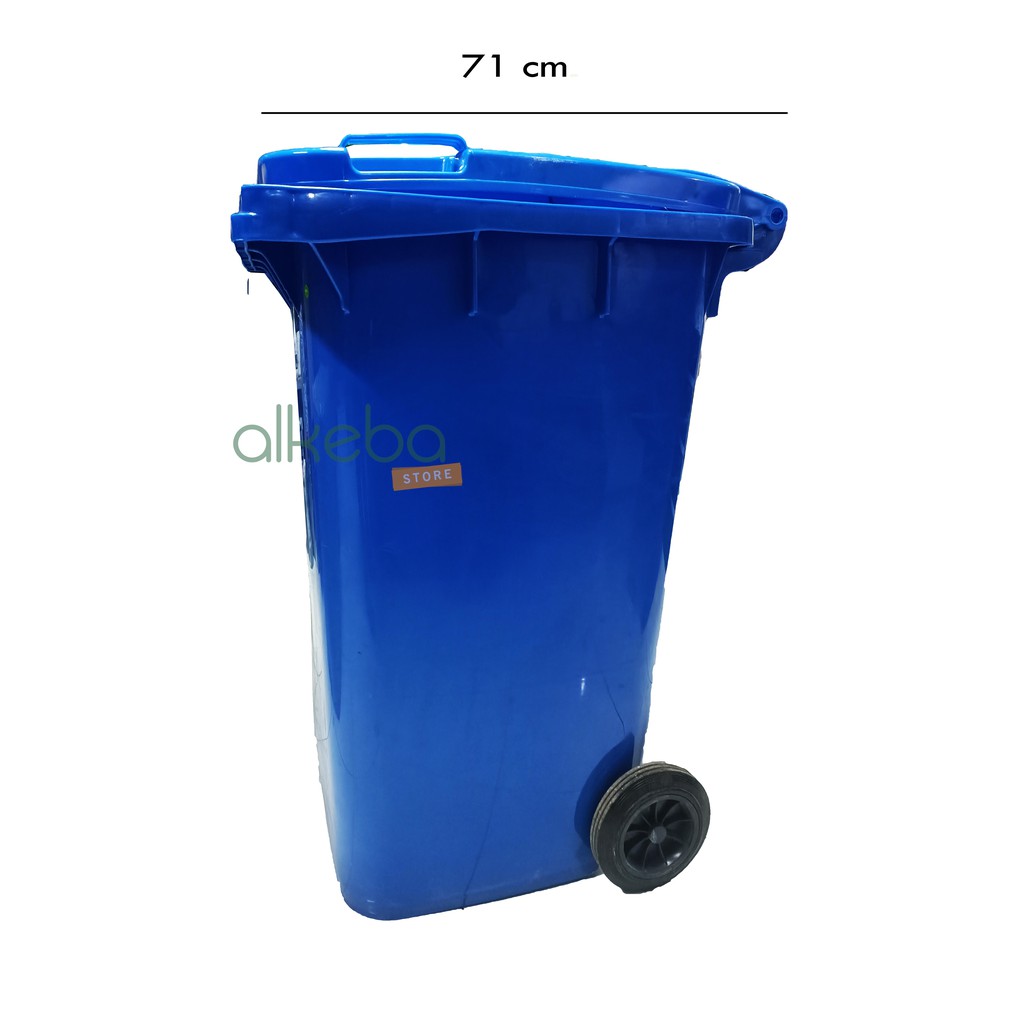 Tempat Sampah 240 ltr / Dust Bin 240 L Biru