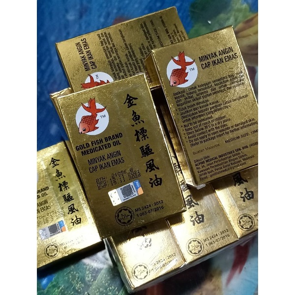 MINYAK ANGIN CAP IKAN MAS ORIGINAL 13 ML