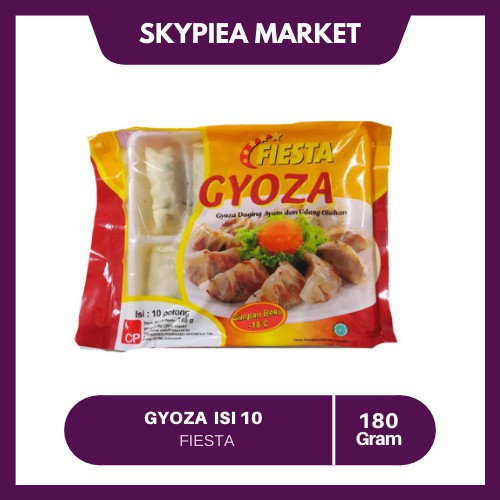 

PROMO Fiesta Gyoza Ayam Udang isi 10 - SKYPIEA MARKET