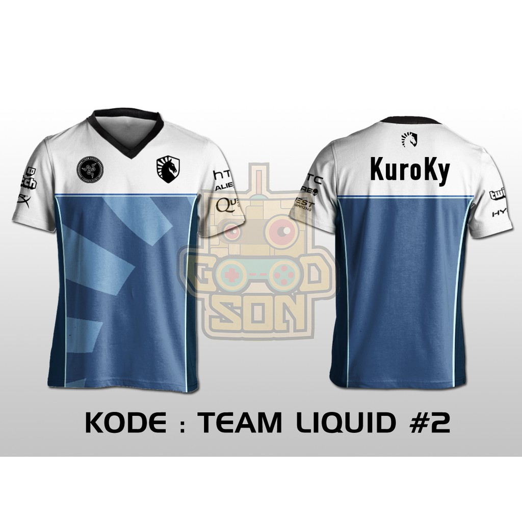 JERSEY / KAOS TEAM GAMING TEAM LIQUID 2