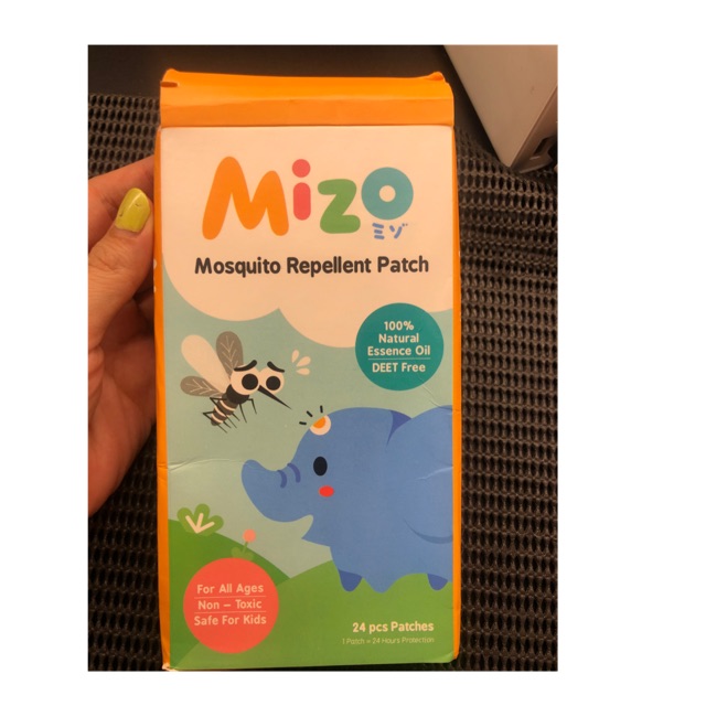 Mizo repellent patch stiker anti nyamuk / pengusir nyamuk