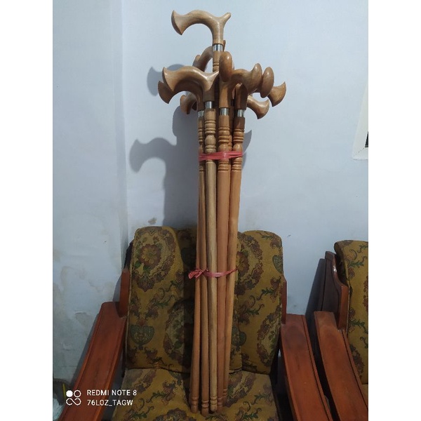 tongkat jalan kayu bidara