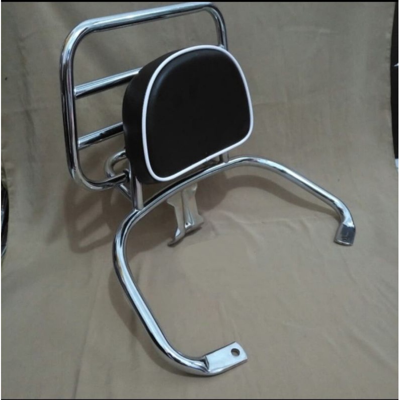 backrack vespa LX 125. LX 150. vespa S 125 dan S 150 / aksesoris vespa.