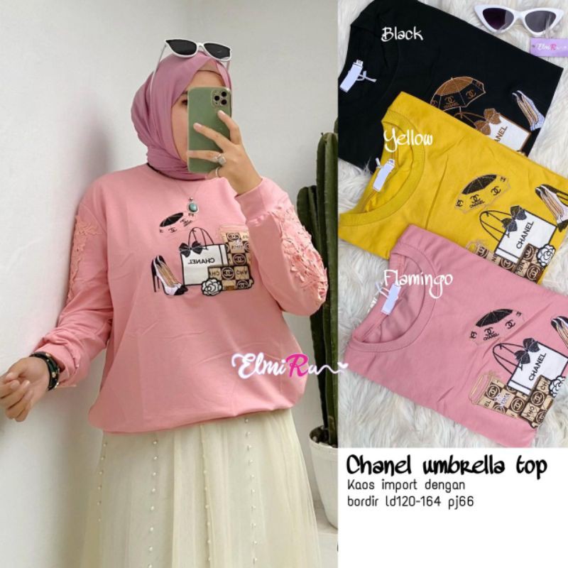 chanel umbrella top