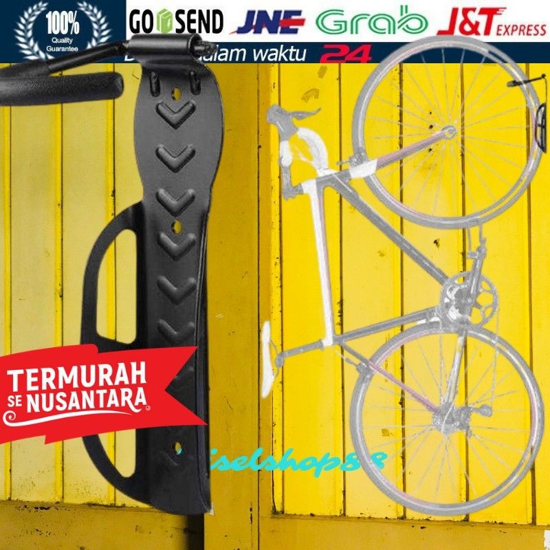 Termurah gantungan Sepeda gunung lipat bmx dinding tembok Bike Wall braket bracket Hook Hanger