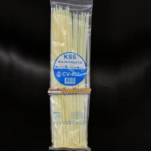 

Office & Stationery | Document Organizer | Kabel Ties Kss 40Cm Cv432 ( 432 X 4.8 Mm ) Putih - Original - Grosir | Best Seller