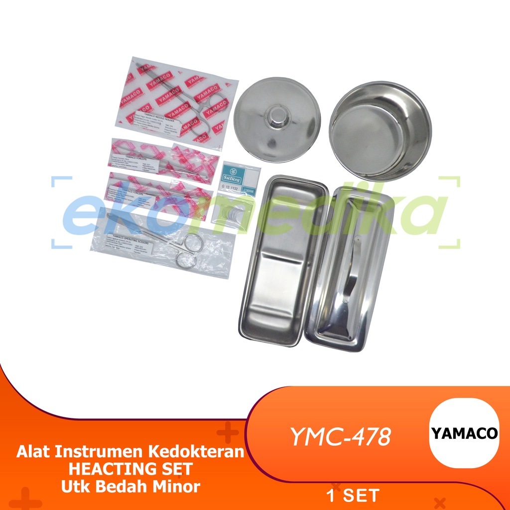 Hecting Set | Set alat rawat Luka YAMACO Heacting Set / Hecting Set