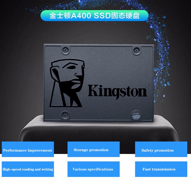 Kingston A400 Hardisk SSD sata iii 120gb 240gb 480gb 2.5 &quot;60GB Untuk Komputer Desktop / Laptop