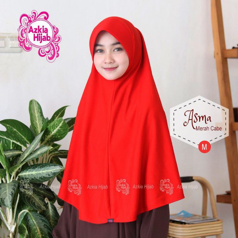 Asma bergo kaos jilbab instan syar'i by Azkia Hijab