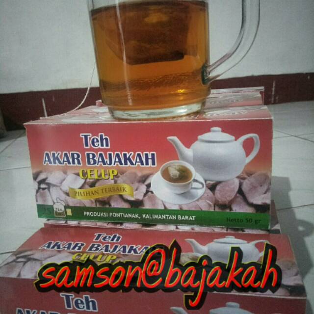 

AKAR BAJAKAH TEH TINGGAL SEDUH 25 PCS