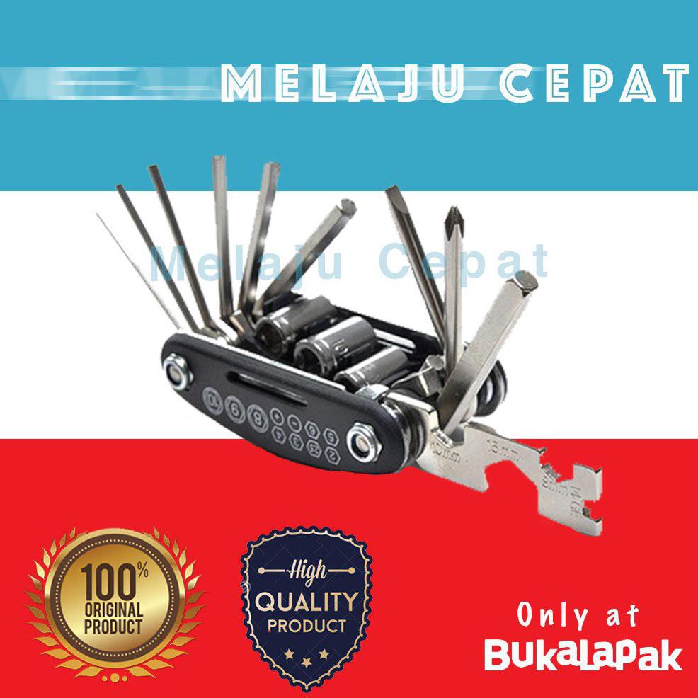 SEPEDA TOOLSET 15 IN 1 KUNCI MULTIFUNGSI