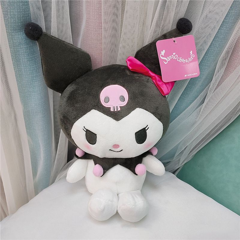 Kuromi Kartun Mainan Mewah 20cm Boneka Boneka Lucu Kawaii Lembut Anak Gadis Hadiah