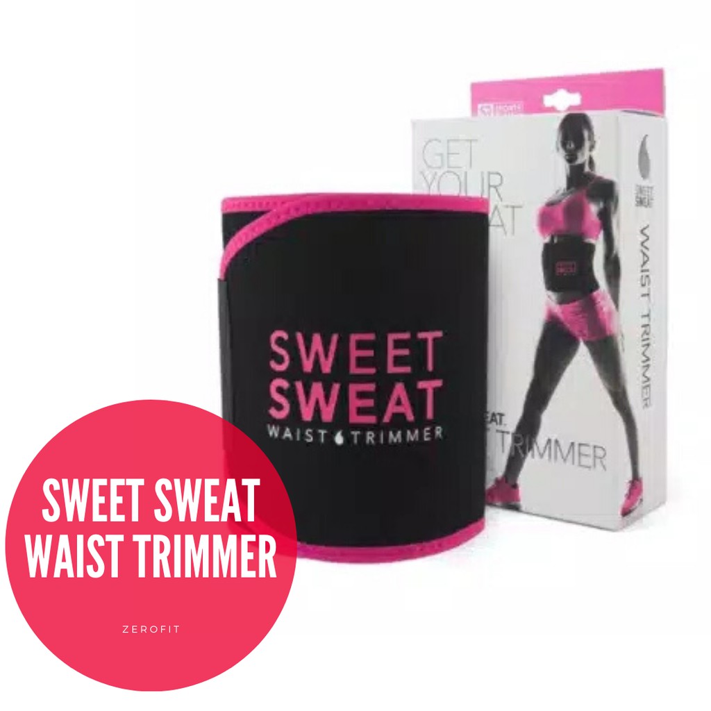 Korset Perut Sweet Sweat Waist Trimmer Perut Shaper Belt Shopee Indonesia