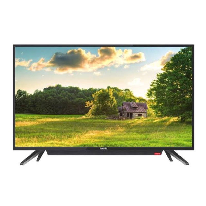 TV LED DIGITAL ANDROID AKARI AT 5452S 42 IN INCH " DVB T2 SMART USB HDMI PACKING KAYU GARANSI MURAH