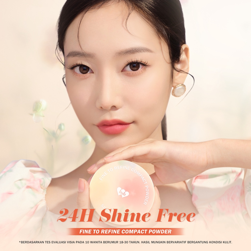 BNB Barenbliss Korean Bloomatte Fine to Refine Compact Powder / 24H Oil Control / Bedak Padat