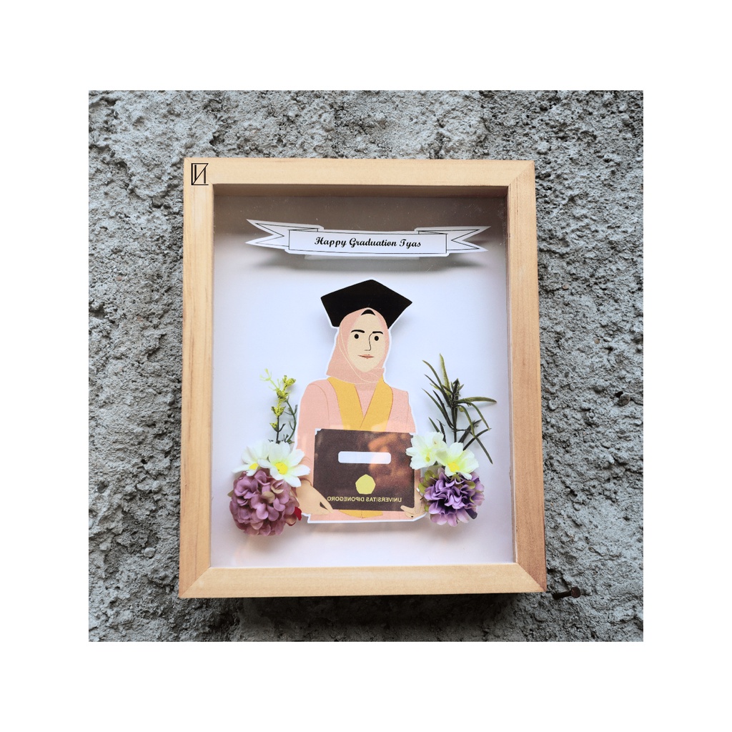 Pop up Art 3D Frame with Flowers Flower Pop 10R