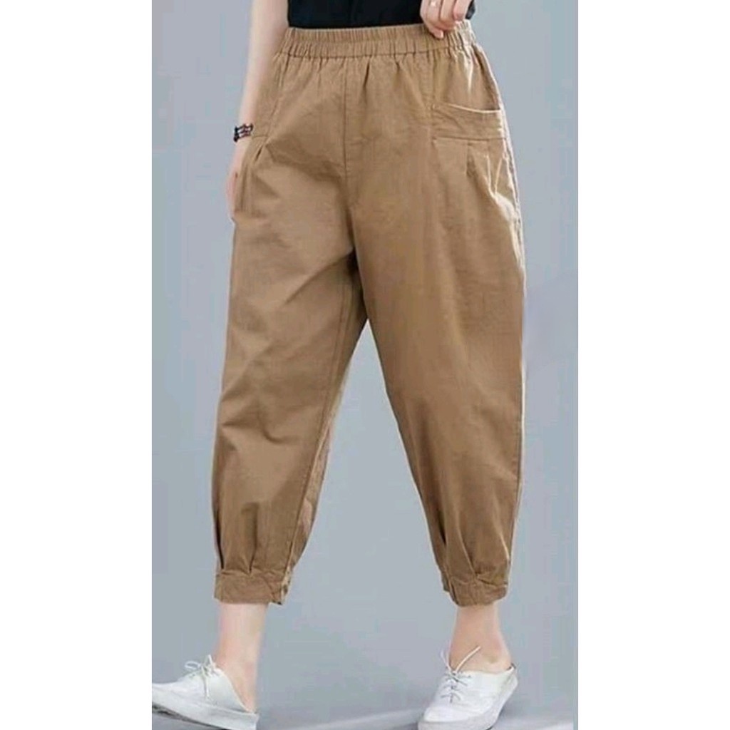 HARUKA Pants / Celana Korea Cotton Twill / Celana Kasual Wanita / Haruka Pants / Hinata Pants