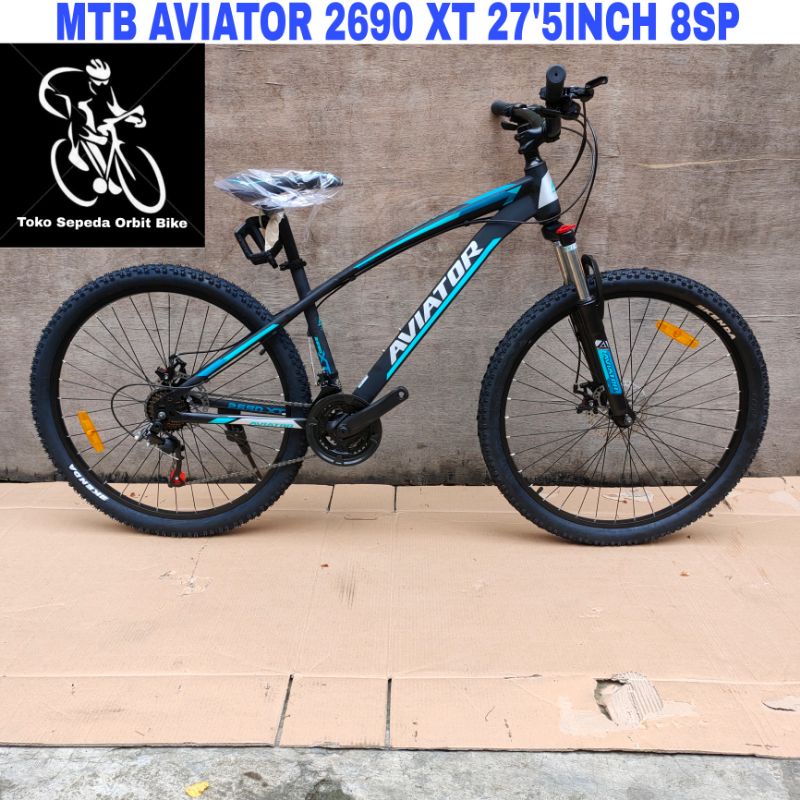 Sepeda Gunung MTB Aviator 2690 XT 27'5Inch 3X8Sp