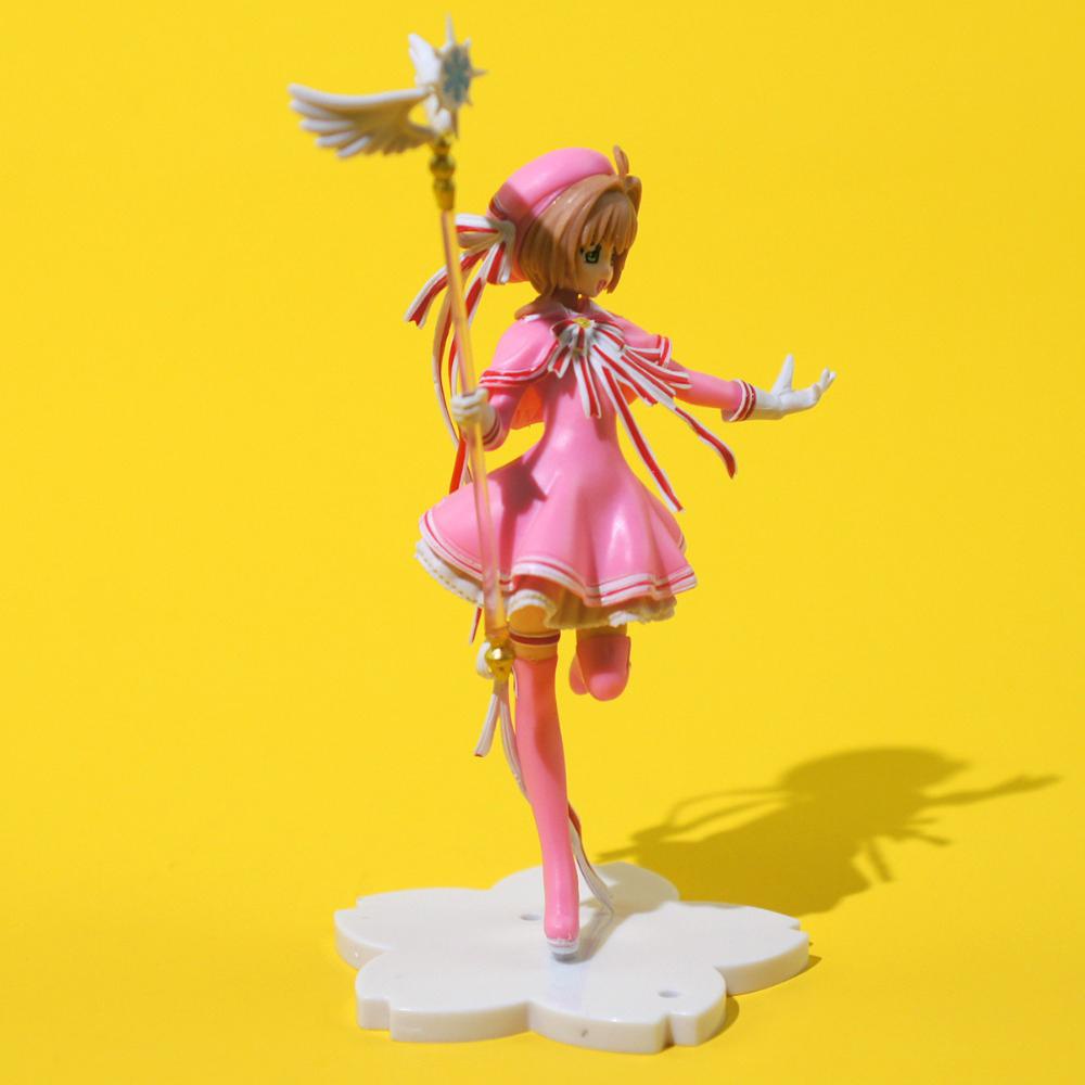 Agustina Captor Sakura Dekorasi Kue Model Figure Anime Lovely Tongkat Sihir Gadis