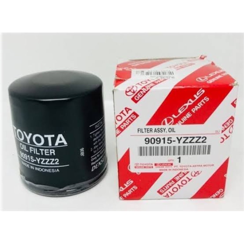 Filter Oli Toyota 90915-YZZZ2 (Mobil Innova Bensin, Fortuner Bensin, Hi-Ace & Hilux Single Cabin Ben