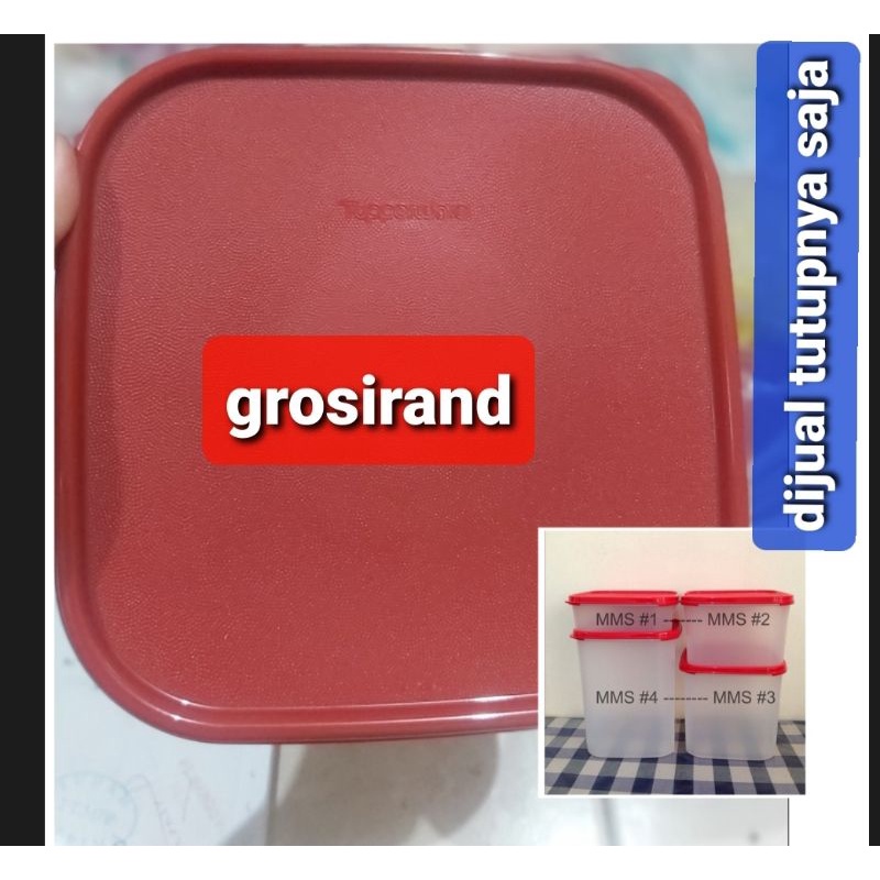 Seal MM square , Tutup MM square  , Seal MMS , Tutup MMS , Seal Modular Mates Square