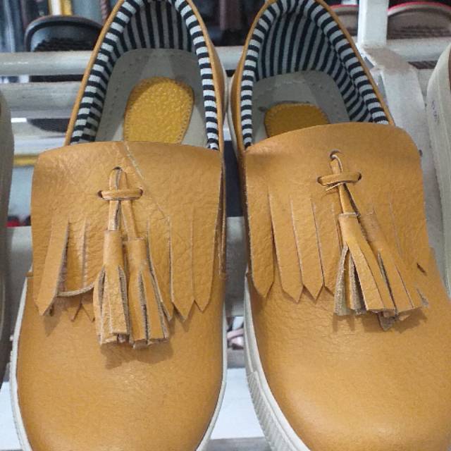 Sepatu kulit asli garut