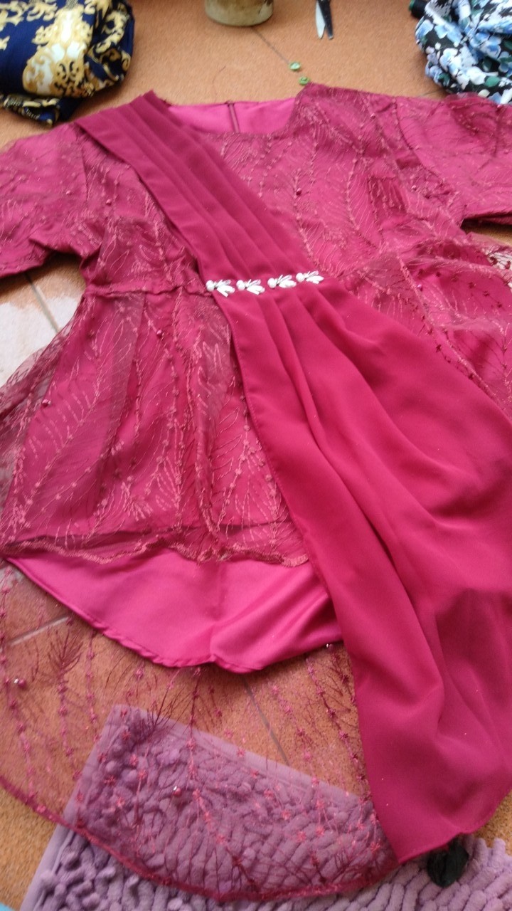 Blouse Anjela Mote (atasan Saja)