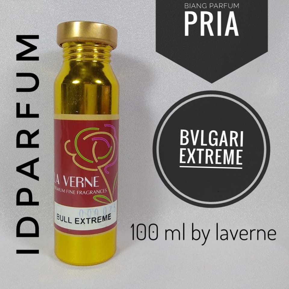 Grosir Biang Parfum BVLGARI EXTREME - Bull Extreme 100ml By La Verne - Minyak Wangi Best Seller