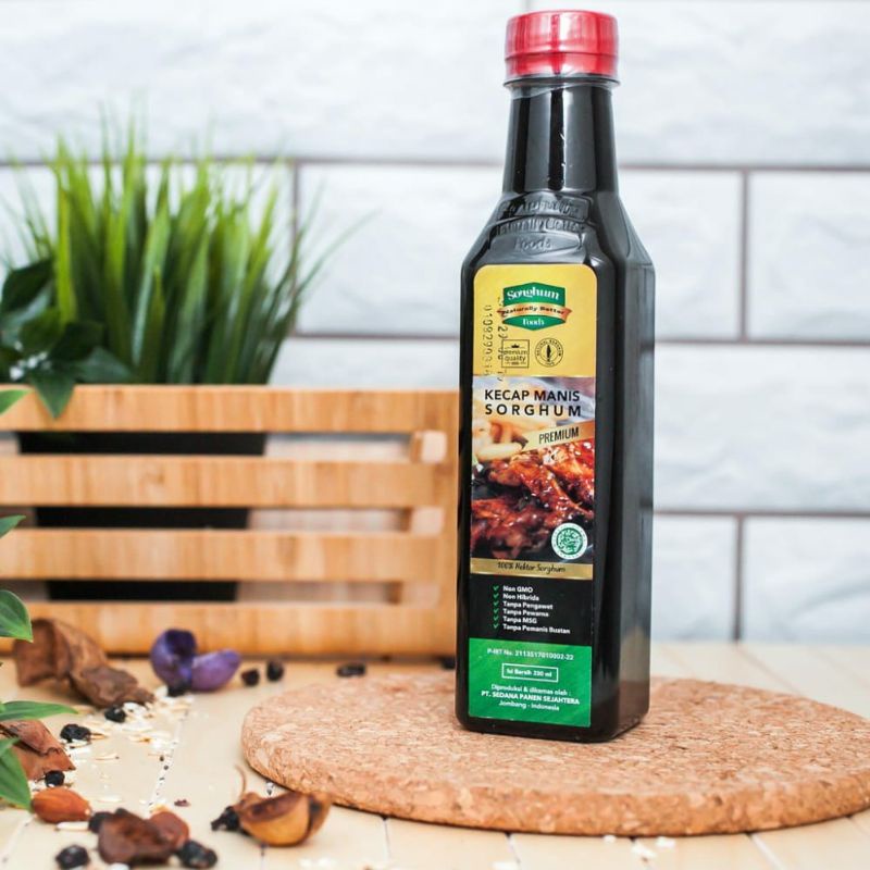 

Sorghum Kecap Manis Premium / Sorgum Sweet Soy Sauce 330ml 100% Asli dan Halal