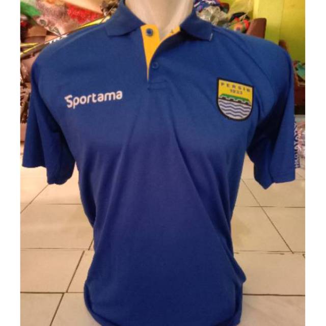 Jersey persib home 2019 tanpa sponsor Kaos baju official 