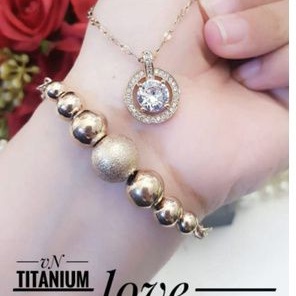 TiTanium set perhiasan wanita AE2