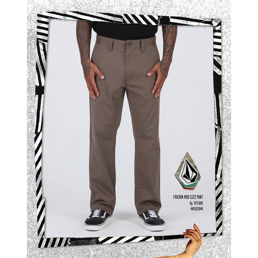 CELANA PRIA VOLCOM 440102044 ORIGINAL