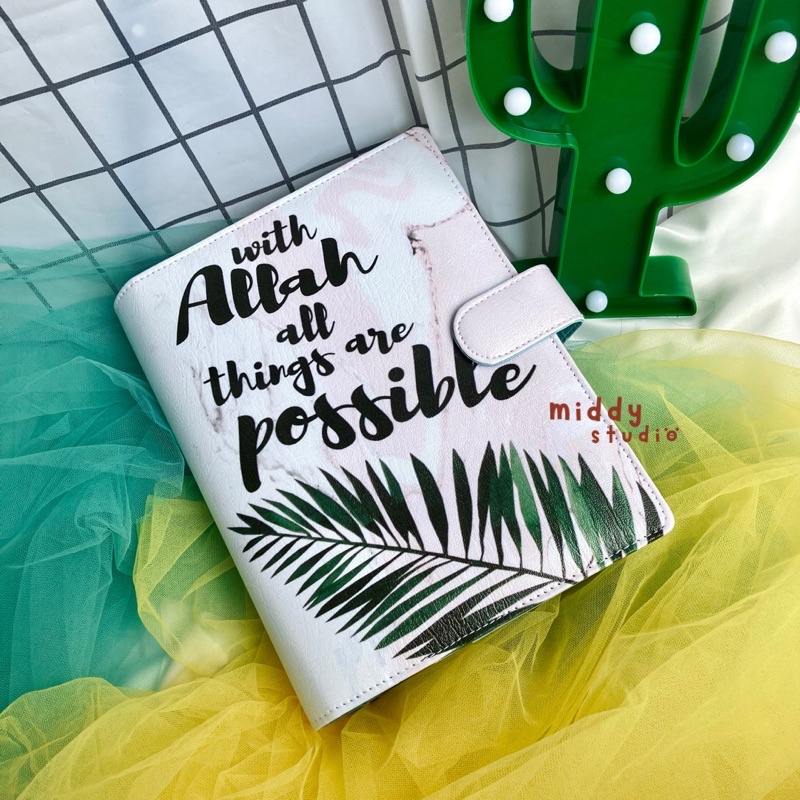 

Binder Printing Islamic Quotes 20r,26r - A5/B5 Ready Stock