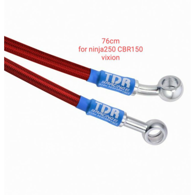 selang rem depan CBR 150 ninja 250 vixion - kabel rem depan 76 cm original TDR