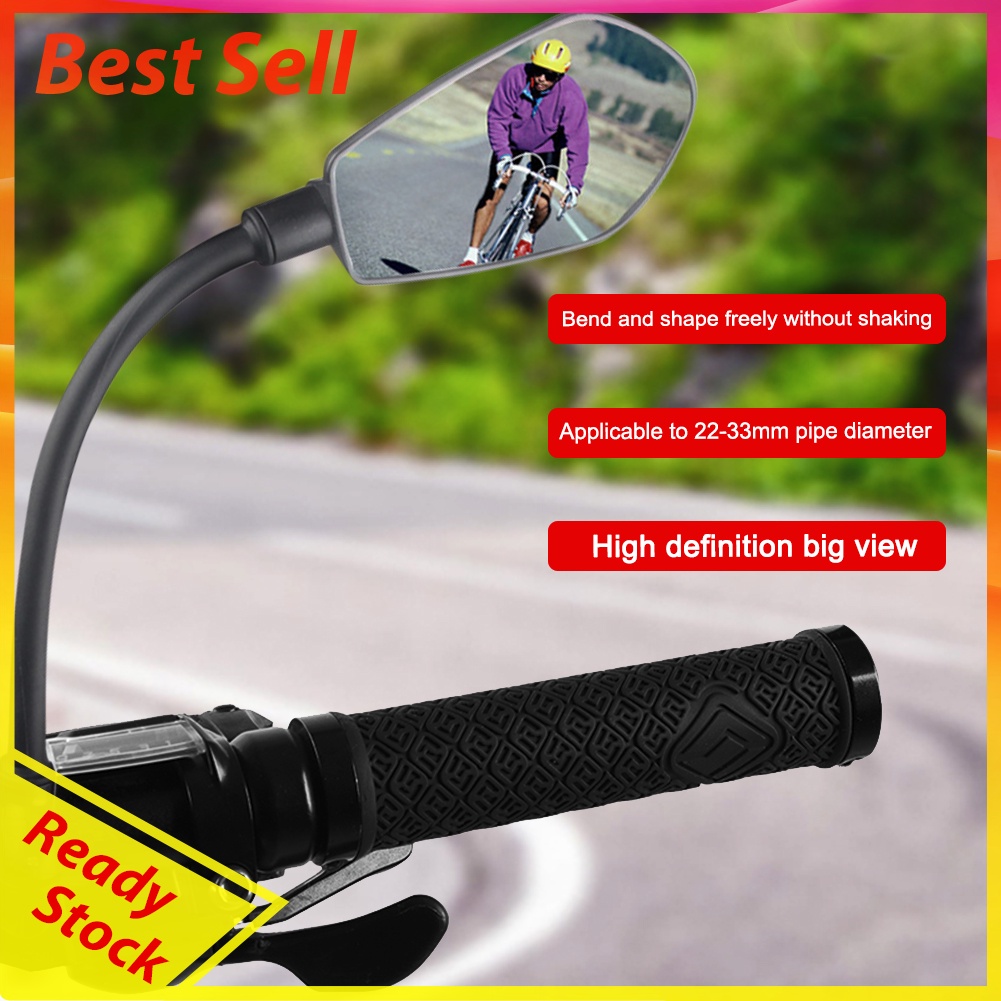 Mountain Bike Rearview Reflector Adjustable Motorcycle Handlebar Mirror