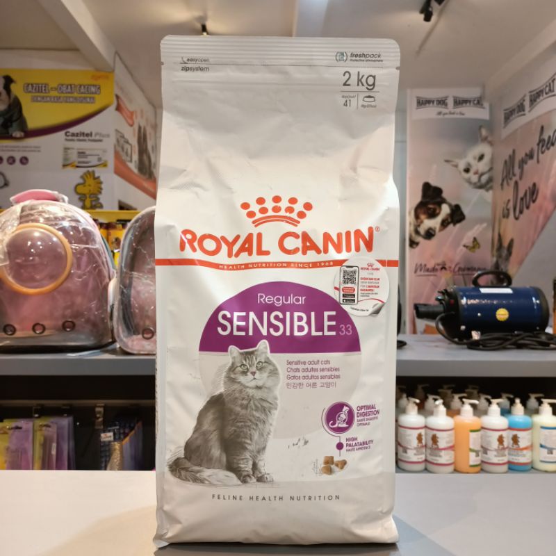 Royal Canin Sensible 33 2kg / Freshpack Makanan Kucing Dry Food