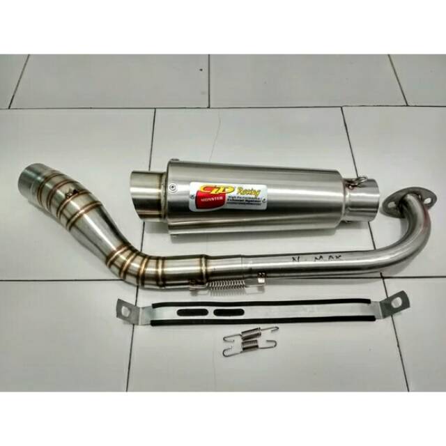 Knalpot racing cld monster aerox new old lexy nmax 2020 vario 150 125 110 Pulsa telkomsel