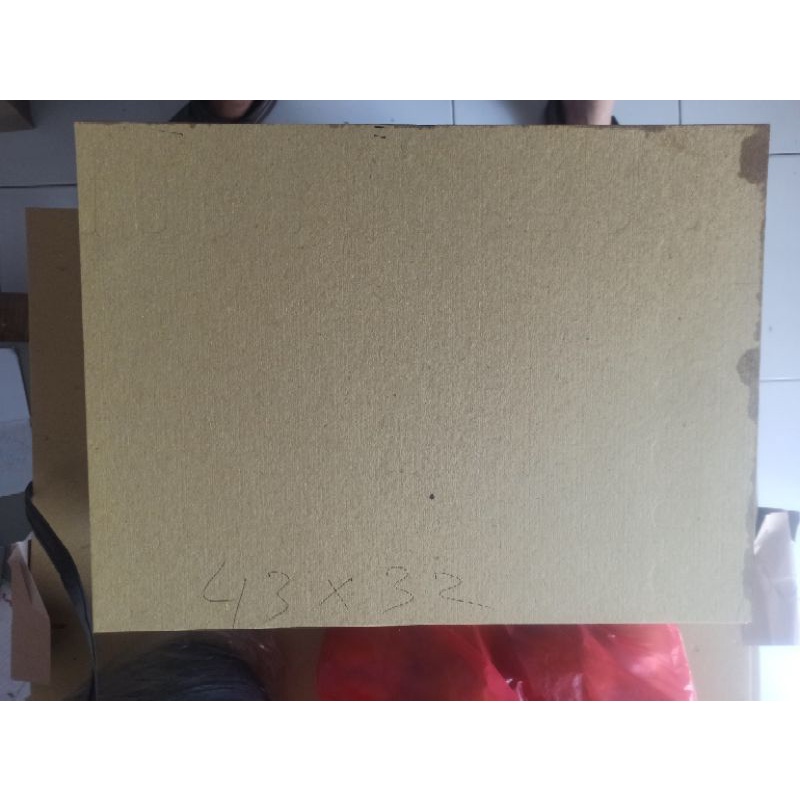 

13 lembar karton 30 kuning ukuran 43 x 32 cm A3 kardus yellow board