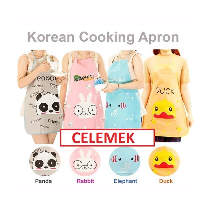 CL30 - CELEMEK APRON WATERPROOF KARAKTER TERMURAH