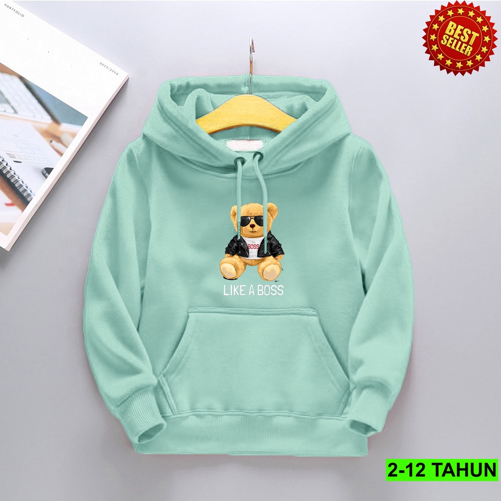 Hoodie Anak Laki Laki Perempuan / Jaket BEST SELLER  Anak Usia 2 3 4 5 6 7 8 9 10 11 12 Tahun / Sweater  TERBARU Anak Cewek Cowok  Switer Distro Bisa COD