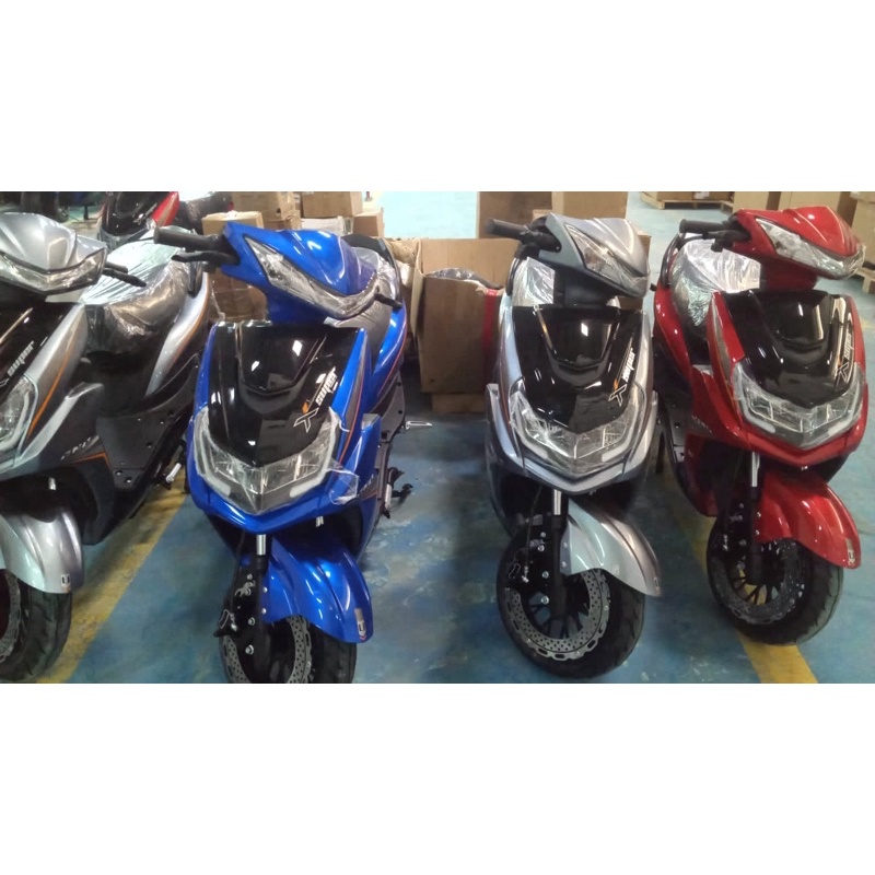Sepeda Motor Listrik Tipe Blue Whale Uwinfly Roda Dua DOUBLE DISK BREAK SNI-6