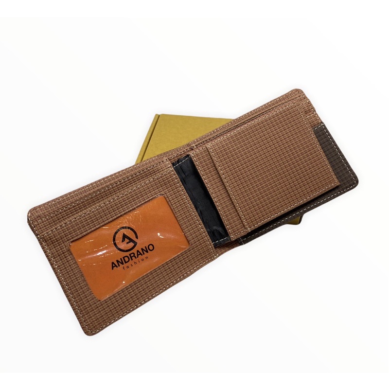 DOMPET PRIA DISTRO ANDRANO DOMPET PRIA KULIT SINTETIS DOMPET PRIA MURAH MERIAH DOMPET PRIA GAUL DOMPET PRIA KARTU DOMPET COWOK PU LEATHER DOMPET LAKI LAKI MURAH