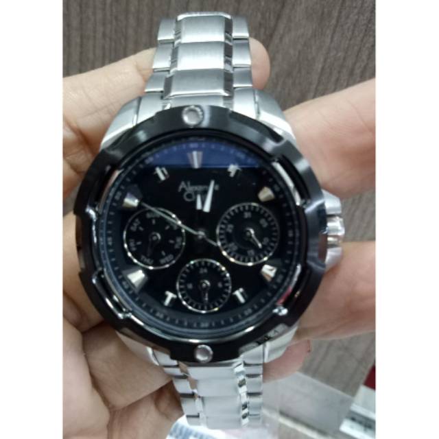 Jam Tangan Alexander Christie AC 6305 Plat Hitam ORIGINAL